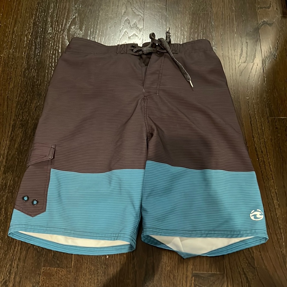 ocean current swim trunks